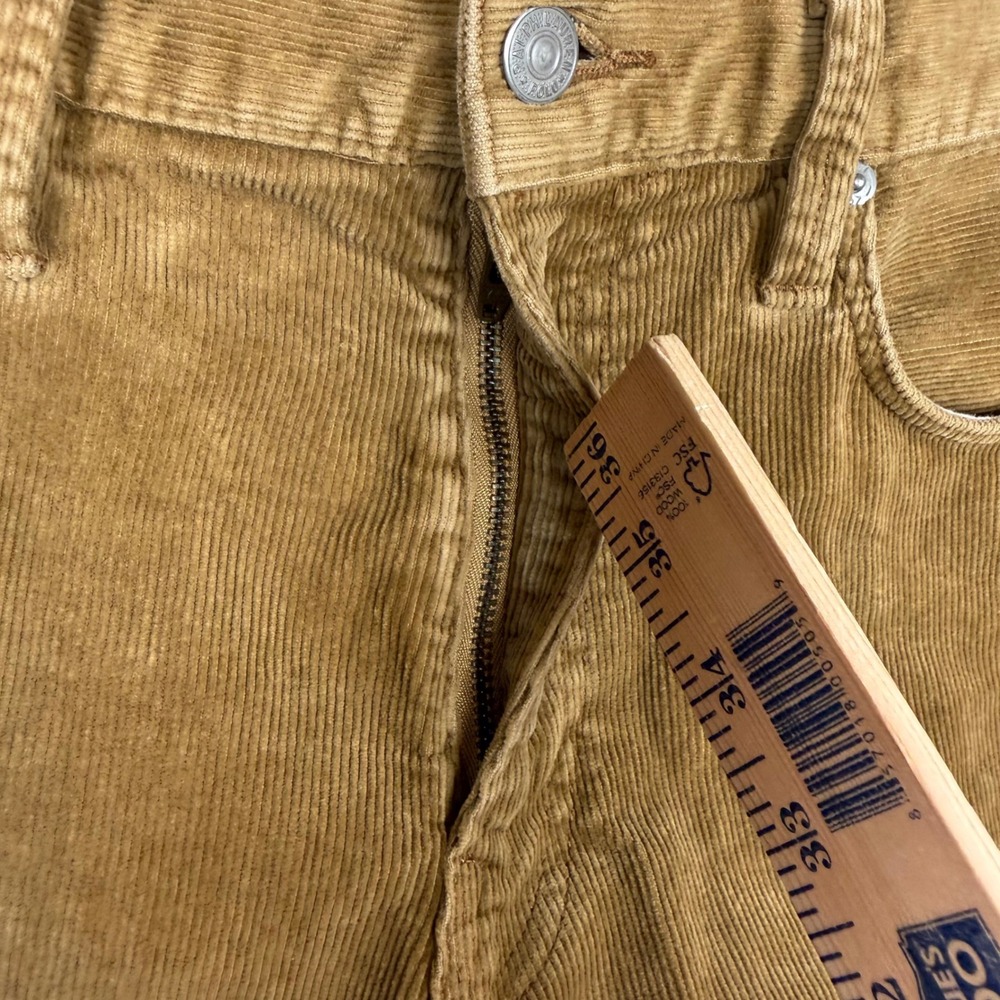 Polo Ralph Lauren Varick Slim Straight Corduroy Pants Mens 30/30 Tan Brown - Picture 15 of 16